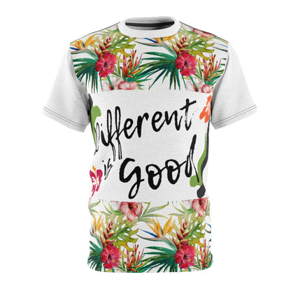 Different Wht Unisex AOP Cut & Sew Tee