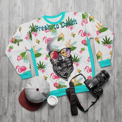 Fresh to Death AOP Unisex Sweatshirt