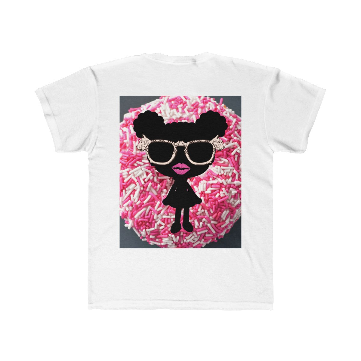 Candy Girls Donut Sprinkle Kids Regular Fit Tee