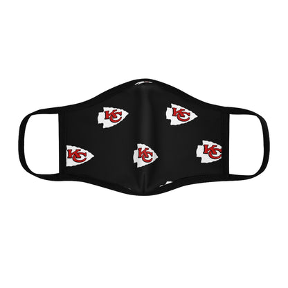 KC Chiefs Fitted Polyester Face Mask
