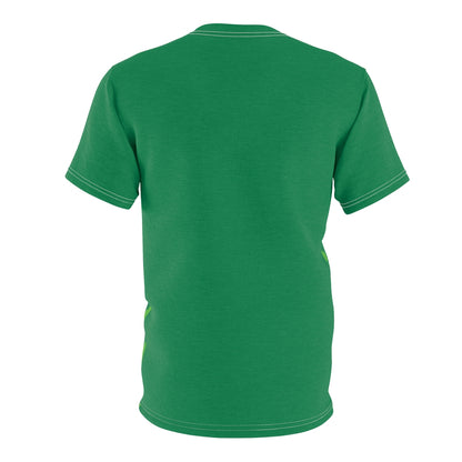 Green Shamrock Unisex AOP Cut & Sew Tee