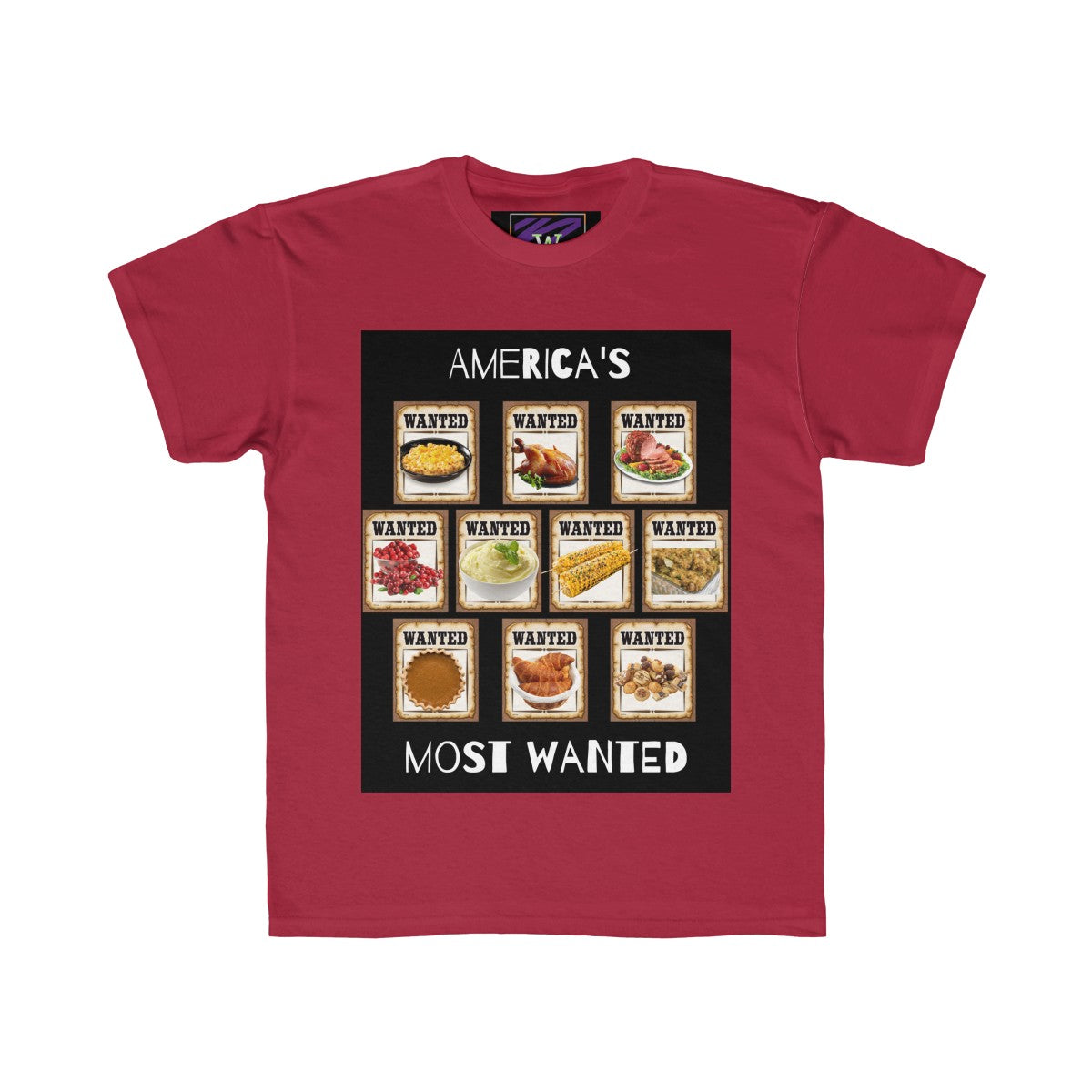 Most Wanted: Thanksgiving Edition Kids Regular Fit Tee
