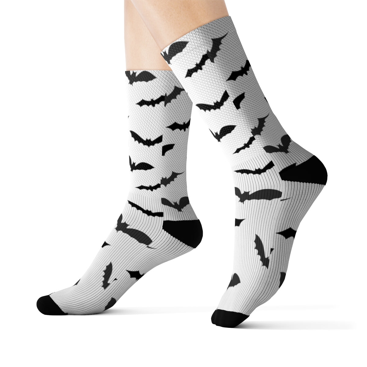 Bat Socks Sublimation Socks