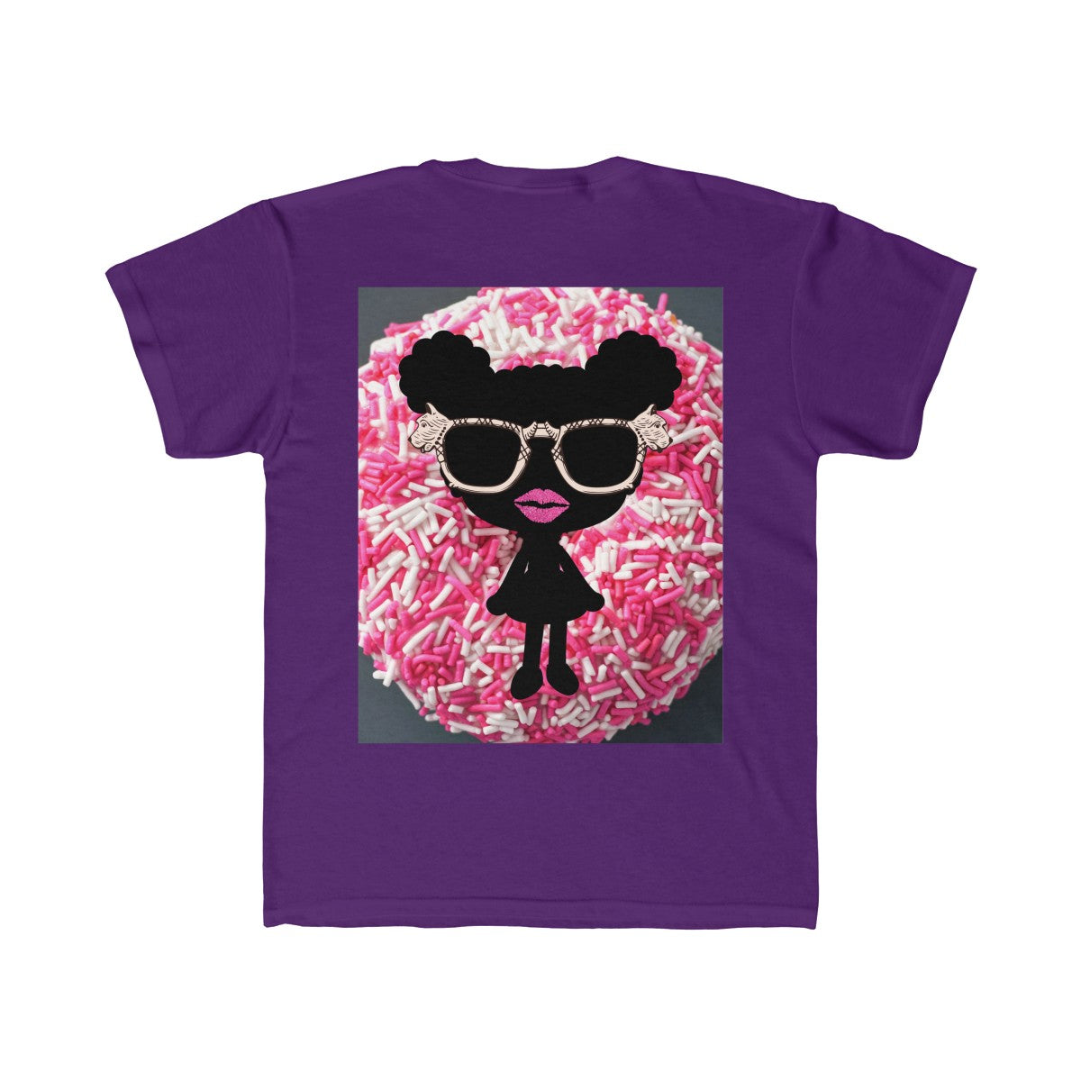 Candy Girls Donut Sprinkle Kids Regular Fit Tee