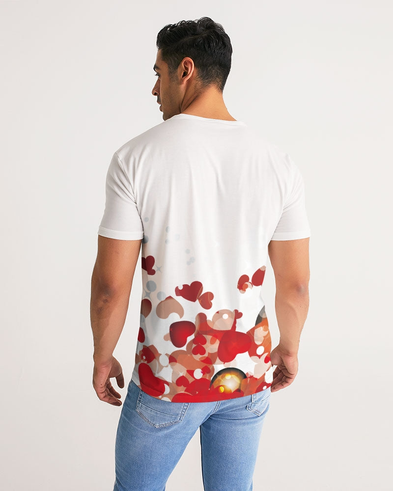 Bubble Hearts Men's Tee