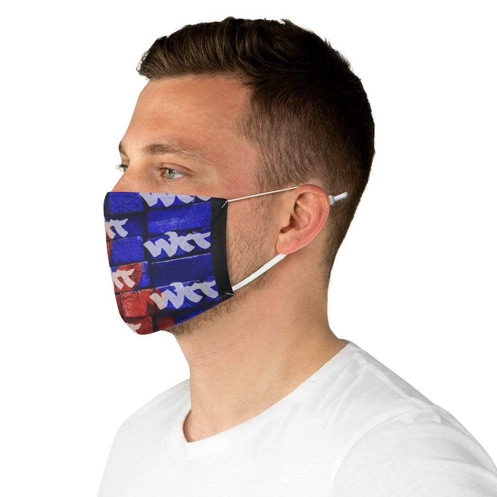WTT - r/w/b Adjustable Fabric Face Mask
