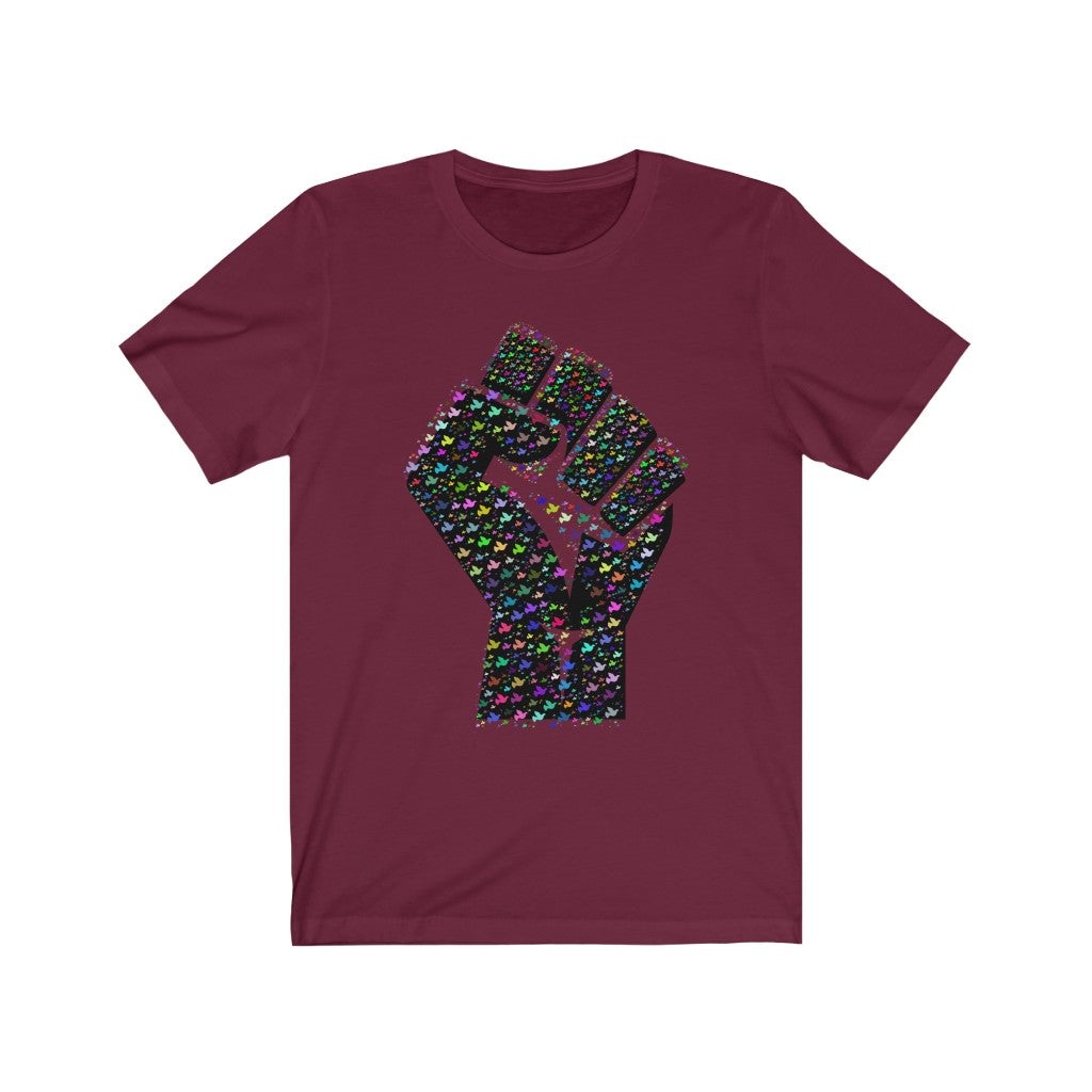 Black Power Unisex Jersey Short Sleeve Tee