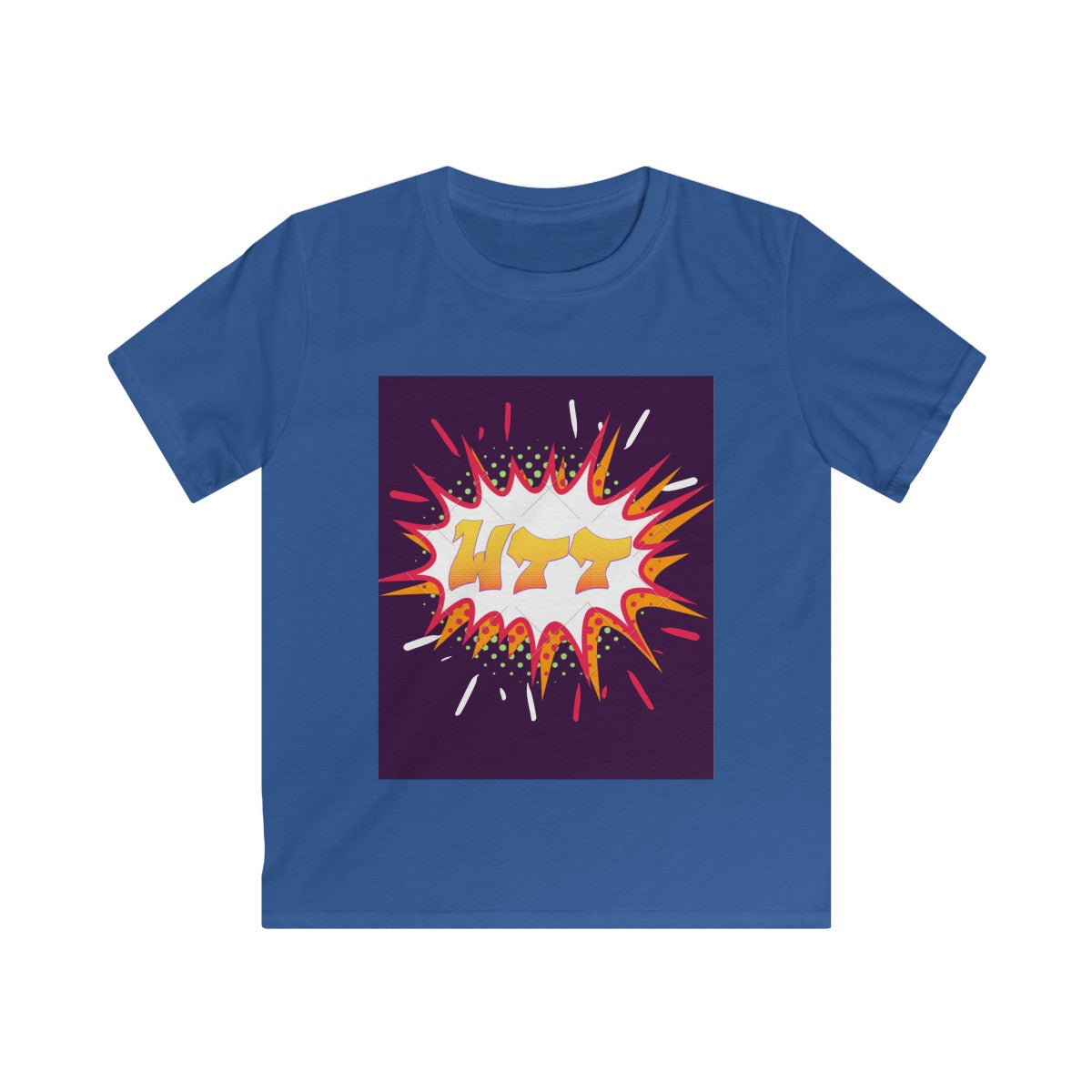 WTT POW Logo Kids Softstyle Tee