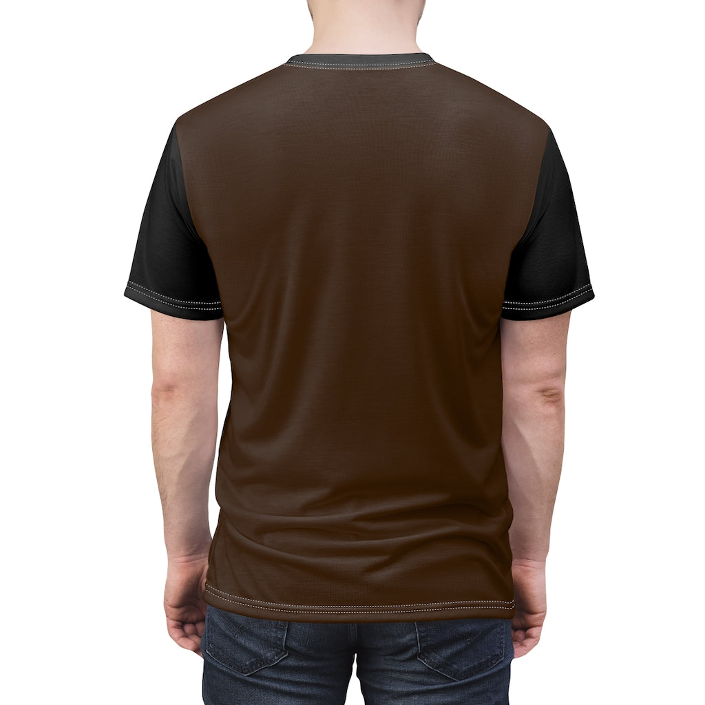 Locs Choc Unisex AOP Cut & Sew Tee