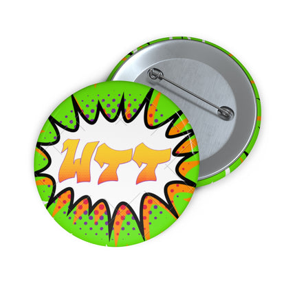 WTT "Pow" Logo3 Pin Buttons