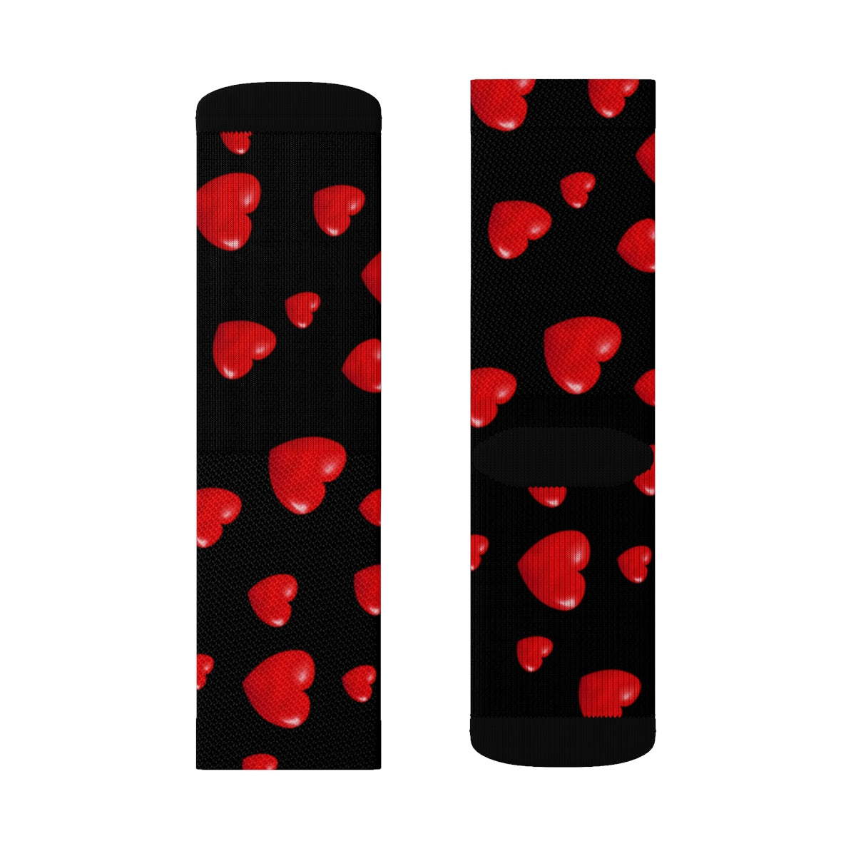Black Heart Socks