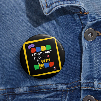 I Win Pin Buttons