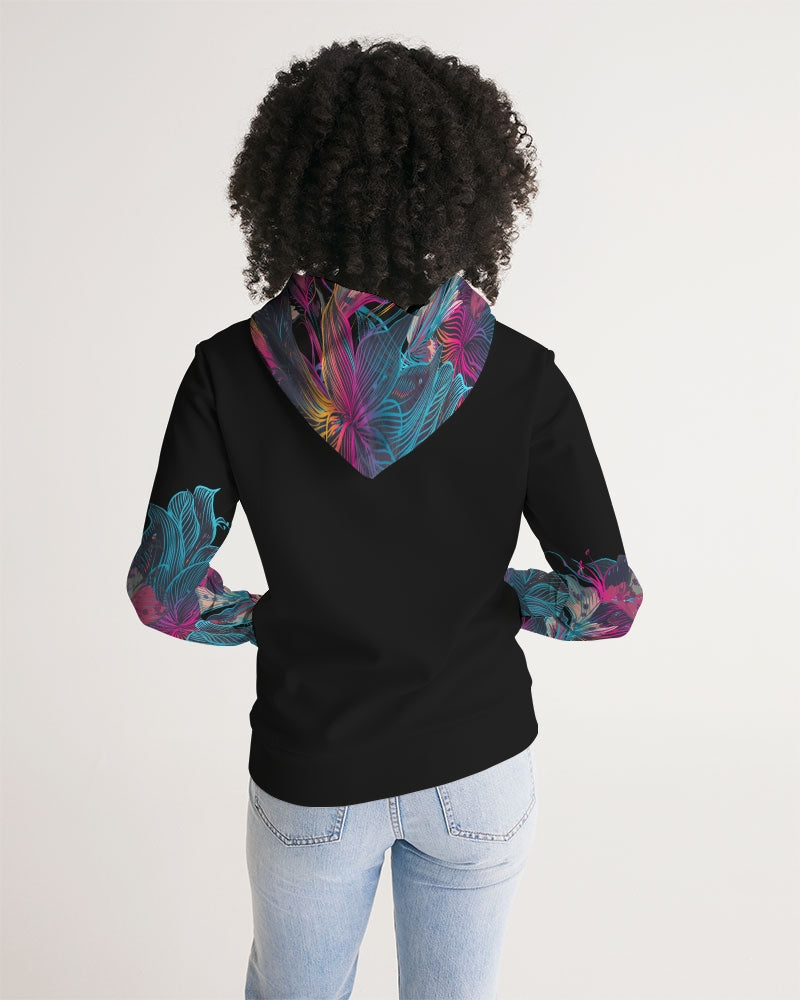 Neon Petals Women's Hoodie