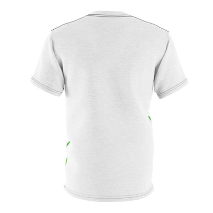 White Shamrock Unisex AOP Cut & Sew Tee