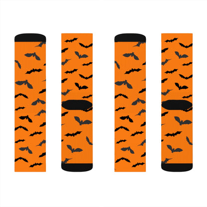 Bat Socks Orange