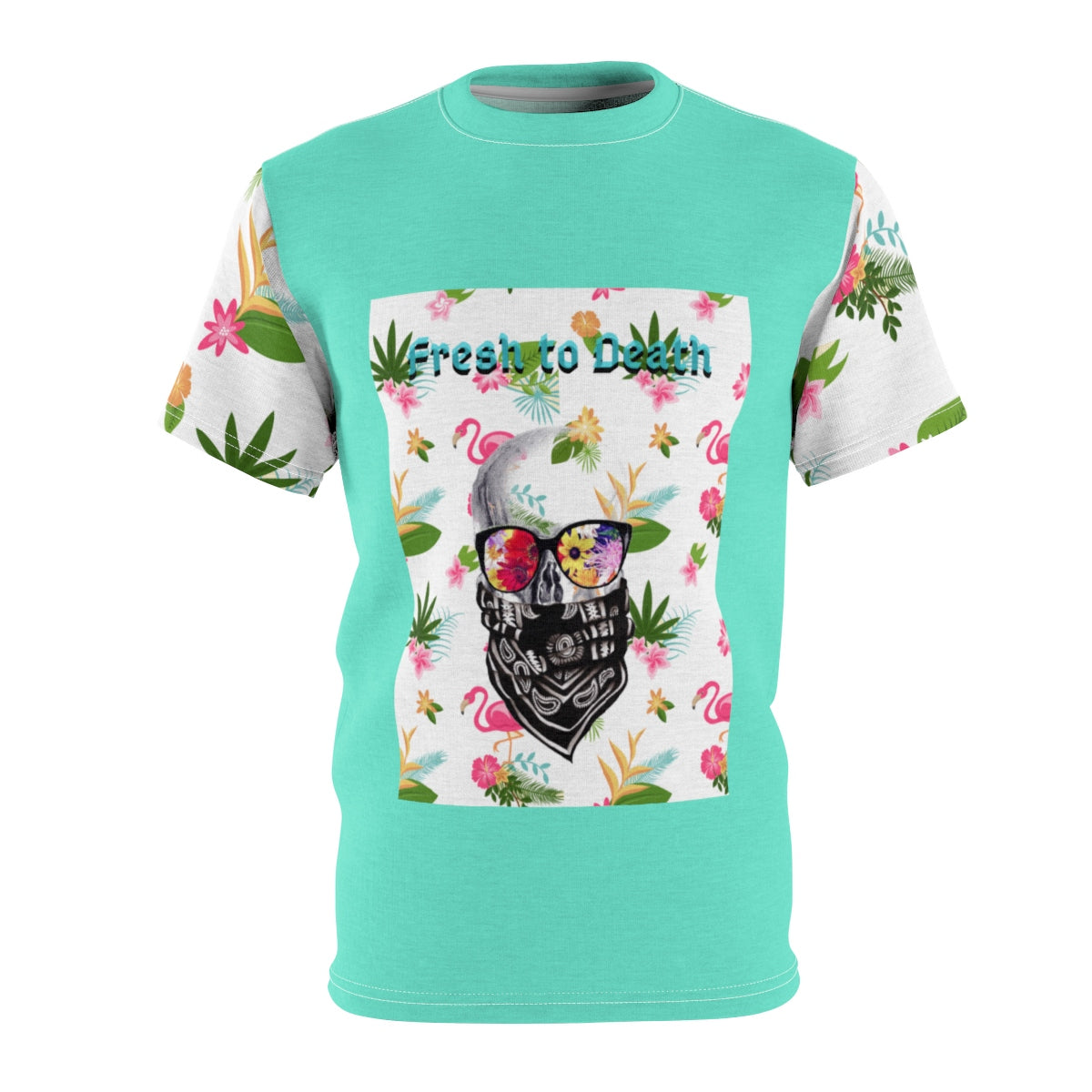 Fresh to Death Unisex AOP Cut & Sew Tee