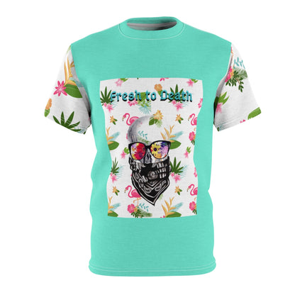 Fresh to Death Unisex AOP Cut & Sew Tee