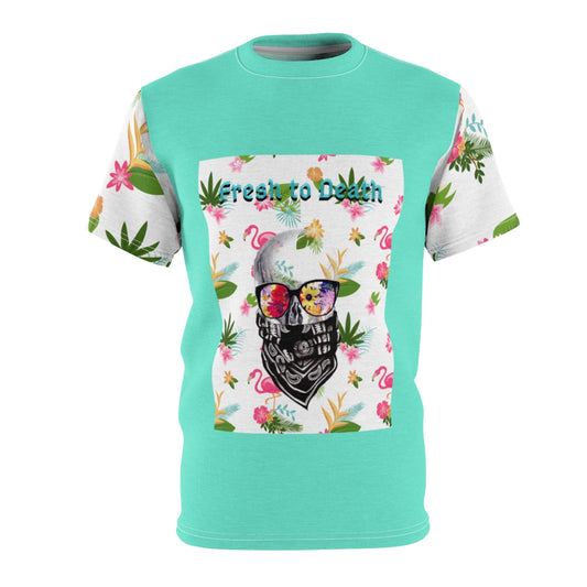 Fresh to Death Unisex AOP Cut & Sew Tee