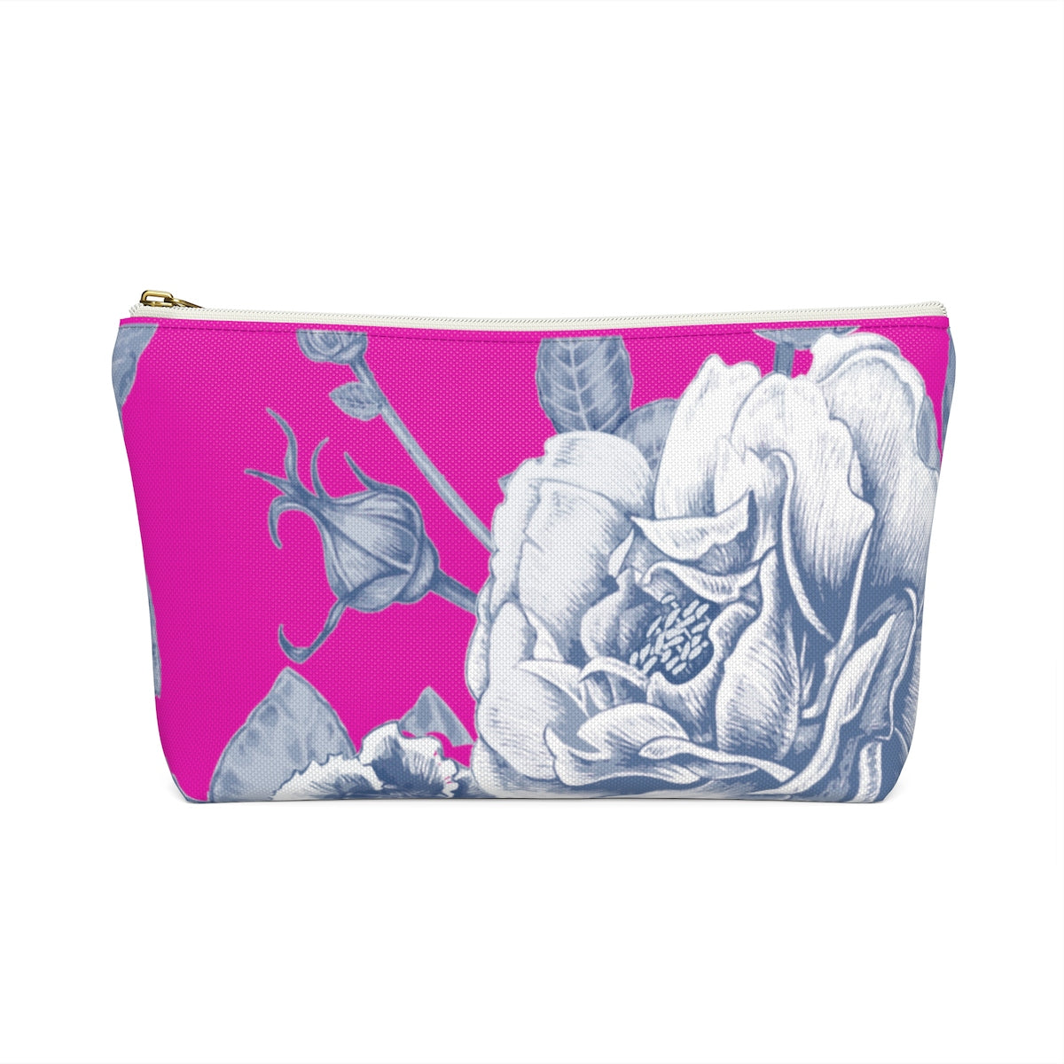 Pretty Pink, Baby Blue Accessory Pouch w T-bottom
