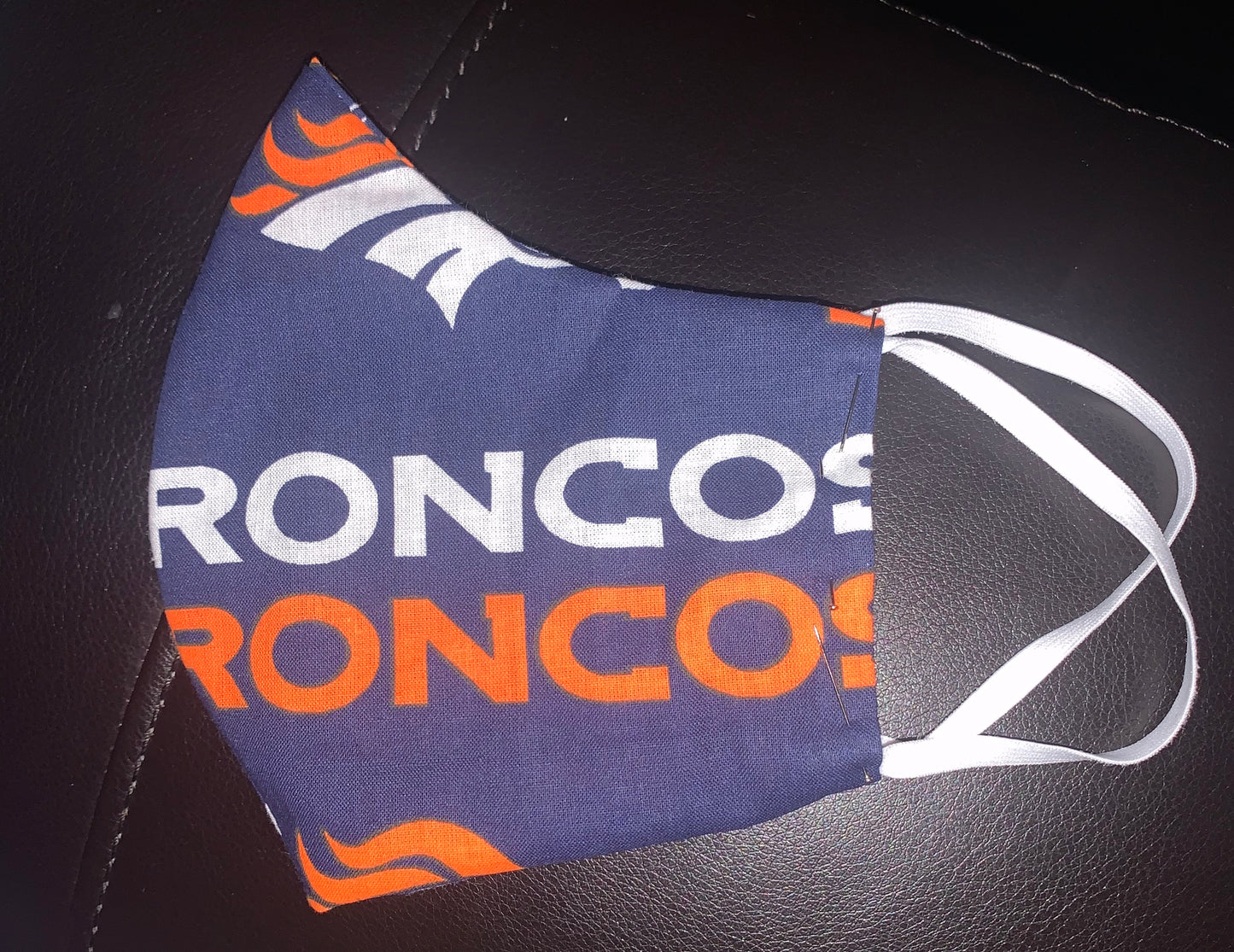 Broncos 2 Layer Cotton Facemask