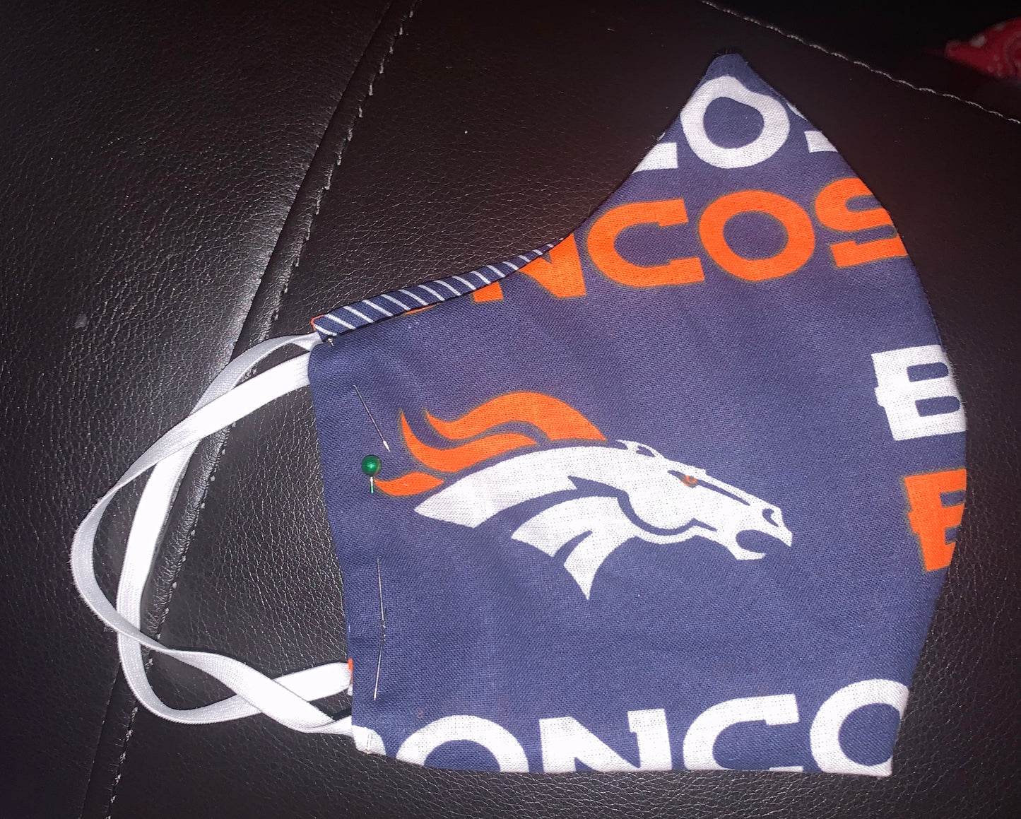 Broncos 2 Layer Cotton Facemask