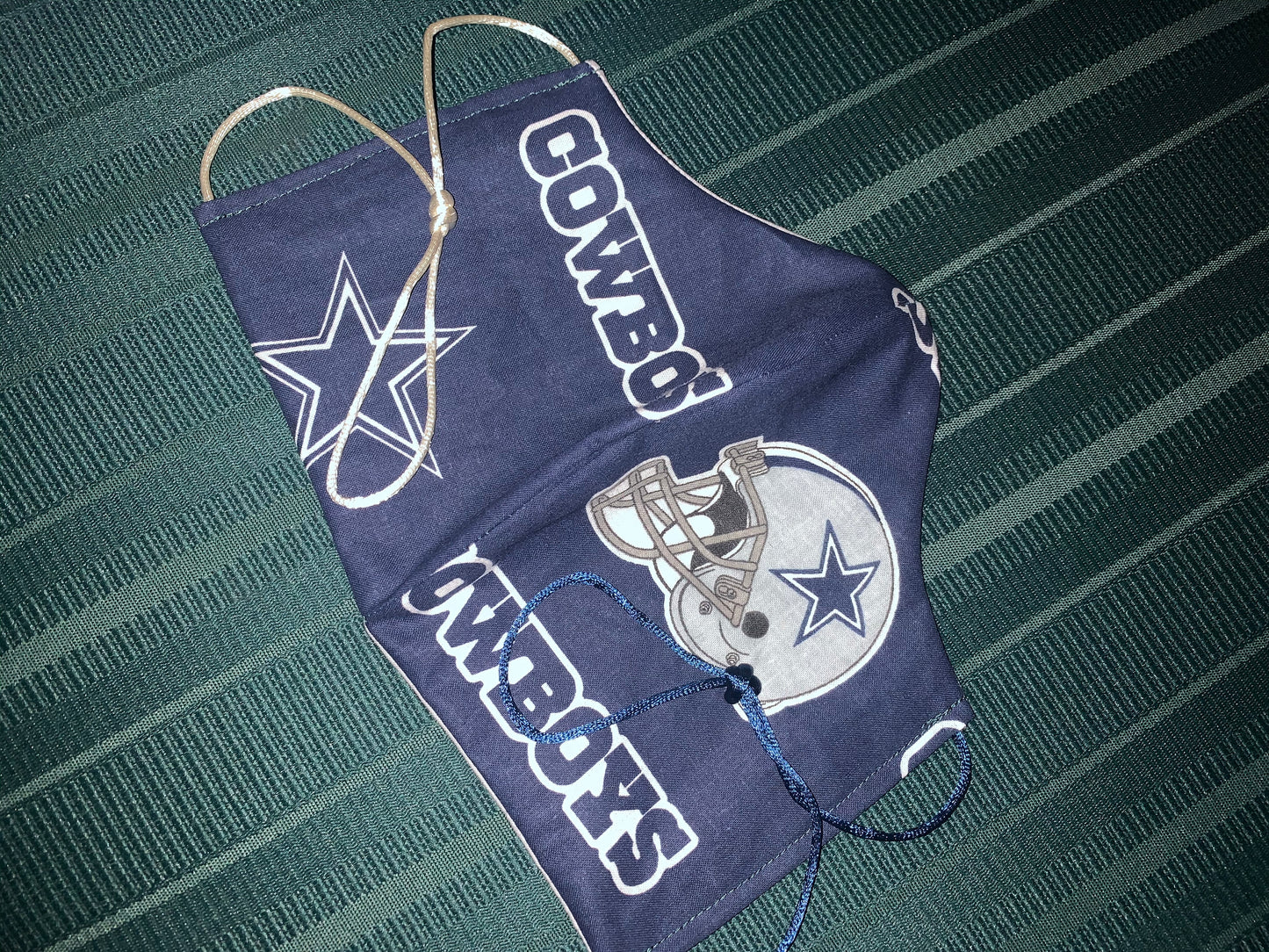 Dallas Cowboys 2 Layer Cotton Facemask