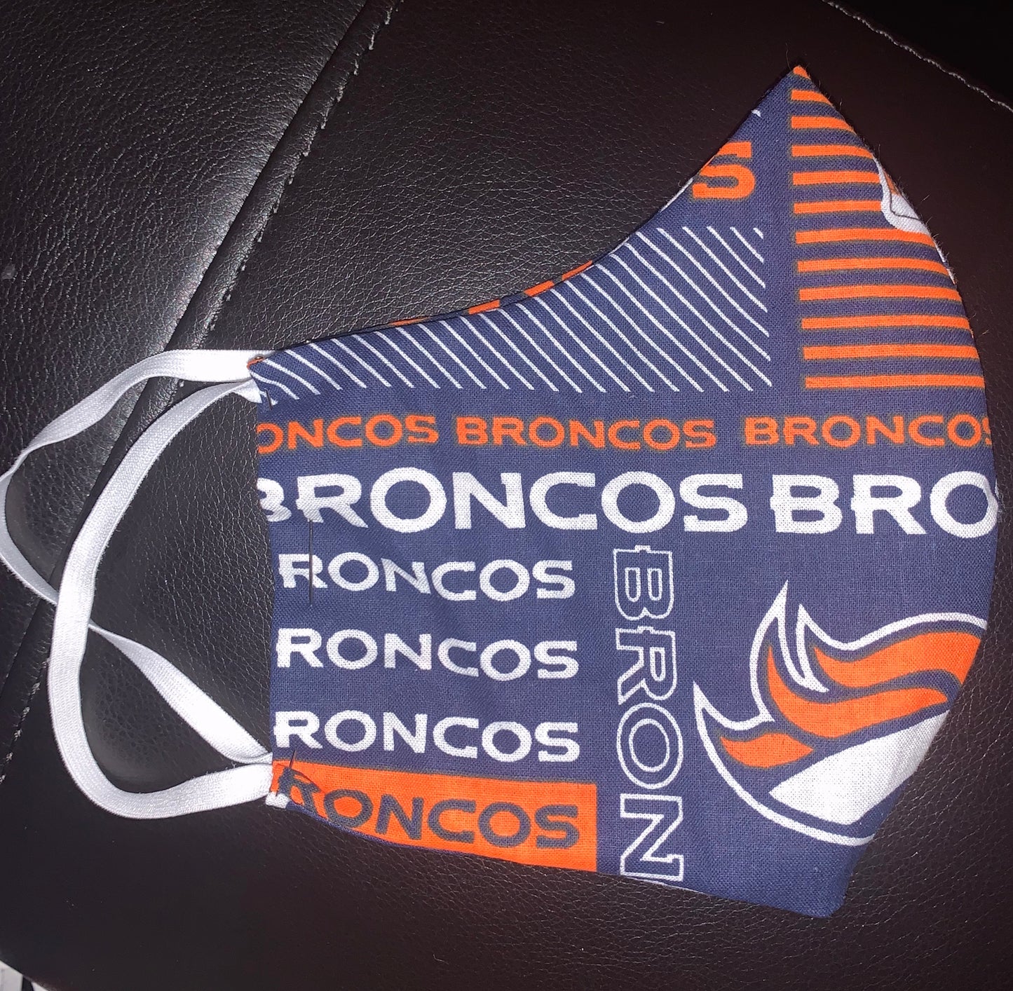 Broncos 2 Layer Cotton Facemask