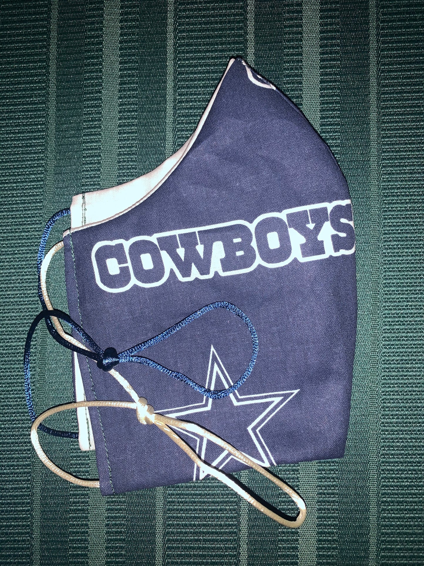 Dallas Cowboys 2 Layer Cotton Facemask