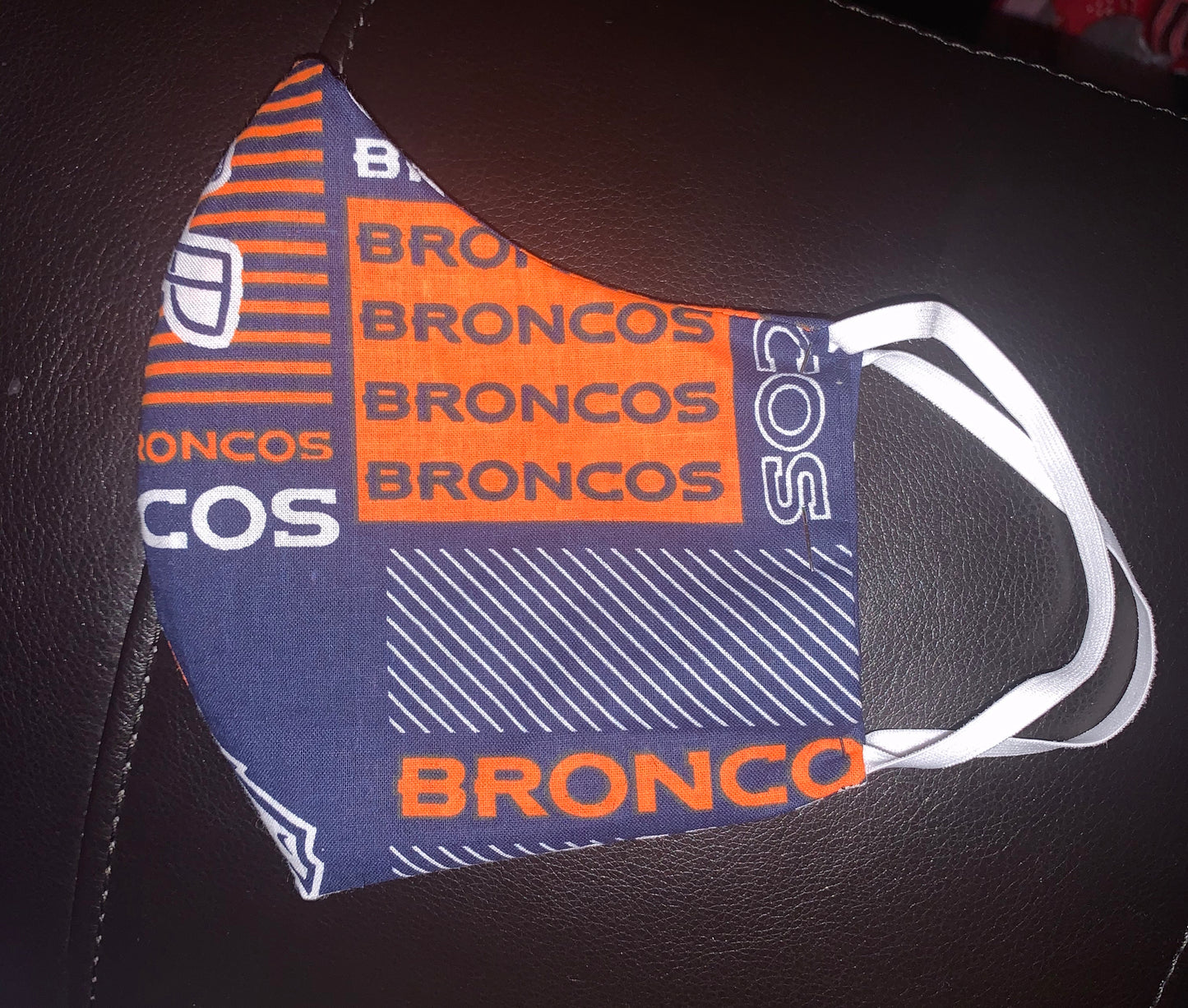 Broncos 2 Layer Cotton Facemask